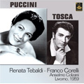 Puccini : Tosca (10/21/1959) / Mario Parenti(cond), Livorno Teatro La Gran Guardia Orchestra, Renata Tebaldi(S), Franco Corelli(T), etc