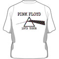 Pink Floyd 「1973 Tour」 ドット T-shirt White/Mサイズ