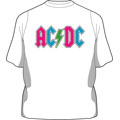 AC/DC ロゴ T-shirt White/Sサイズ