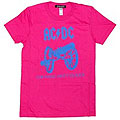 AC/DC 「For Those About to Rock」 T-shirt Pink/Girl's Sサイズ