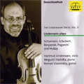 Lindemann Plays Vol.5; Schumann: Violin Sonata No.2 (for Viola); Schubert: Arpeggione Sonata (for Viola); Benjamin: Viola Sonata, etc / Hartmut Lindemann(vn), Megumi Hashiba(p), Roman Viazovski(g) Lindemann Plays Vol.5; Schumann: Violin Sonata No.2 (for Viola); Schubert: Arpeggione Sonata (for Viola); Benjamin: Viola Sonata, etc / Hartmut Lindemann(vn), Megumi Hashiba(p), Roman Viazovski(g)