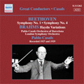 ѥ֥륹/Beethoven Symphonies No.1 Op.21, No.4 Op.60 Brahms Haydn Variations Op.56a, etc (12/6/1927) / LSO, etc[8111262]