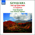 Ginastera: Complete String Quartets No.1-No.3 / Enso Quartet, Lucy Shelton