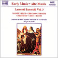 Early Music - Lamenti Barocchi Vol 3 / Vartolo, San Petronio Early Music - Lamenti Barocchi Vol 3 / Vartolo, San Petronio