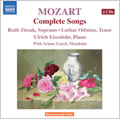 Mozart: Complete Songs / Ruth Ziesak(S), Lothar Odinius(T), Ulrich Eisenlohr(p), Ariane Lorch(mand)