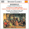POLO/BRAGADO-DARMAN/CASTILLE&L/Rodrigo Complete Orchestral Works Vol.3[8555840]