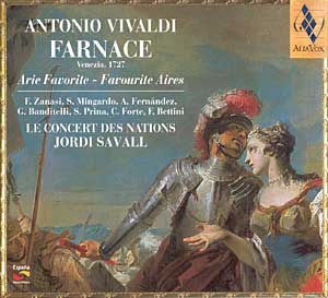 Vivaldi: Farnace - Favourite Aires / Savall, Zanasi, et al