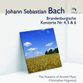 J.S.Bach: Brandenburg Concerto No.4-6 / Christopher Hogwood(cond), Academy of Ancient Music Orchestra/Academy of Ancient Music