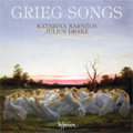 Grieg:  Songs; Six Pomes By Henrik Ibsern Op.25, 6 Lieder Op.48, etc / Katarina Karneus(Ms), Julius Drake(p)