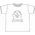 WAG DUG Tee White&Black/Mサイズ