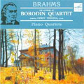 BRAHMS:PIANO QUARTETS NO.1 OP.25/NO.2 OP.26/NO.3 OP.60 (1972):LYBOV YEDLINA(p)/BORODIN QUARTET