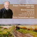 TCHAIKOVSKY:PIANO SONATA NO.1/NO.2/CHANSON TRISTE OP.40-2:PETER SCHMALFUSS(p)