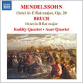 MENDELSSOHN:OCTET IN E FLAT MAJOR, OP. 20/BRUCH: OCTET IN B FLAT MAJOR, OP. POSTH:KODALY QUARTET/AUER QUARTET/ZSOLT FEJERVARI(cb) MENDELSSOHN:OCTET IN E FLAT MAJOR, OP. 20/BRUCH: OCTET IN B FLAT MAJOR, OP. POSTH:KODALY QUARTET/AUER QUARTET/ZSOLT FEJERVARI(cb)