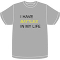 The Battles Logo T-shirt タワー限定カラー Glay&Yellow/Mサイズ