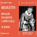 VERDI :RIGOLETTO:MARIO ROSSI(cond)/ORCHESTRA SINFONICA DI TORINO DELLA RAI/MARGHERITA RINALDI(S)/ETC