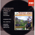 Hermann Prey - Famous German Folksongs / Willi Mattes, Graunke SO