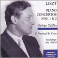 Liszt: Piano Concertos No.1, No.2, etc / Gyogry Cziffra, Fulvio Vernizzi, Torino RAI Symphony Orchestra, etc