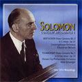 SOLOMON CONCERT RECORDINGS VOL.1:BEETHOVEN:PIANO CONCERTO NO.3 OP.37/TCHAIKOVSKY:PIANO CONCERTO OP.23:SOLOMON(p)/E.VAN BEINUM(cond)/ACO/ETC