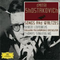 Shostakovich: Orchestral Songs, Suite of 8 Waltzes / Sergei Leiferkus(Br), Thomas Sanderling(cond), Russian Philharmonic Orchestra, etc
