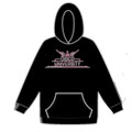 宇川直宏 DISCO UNIVERSE HOODIE Pink/S