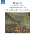 Haydn:Symphonies Vol.29:No.1-No.5:Patrick Gallois