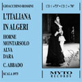 ROSSINI :L'ITALIANA IN ALGERI :CLAUDIO ABBADO(cond)/MILAN LA SCALA ORCHESTRA & CHORUS/MARILYN HORNE(Ms)/ETC