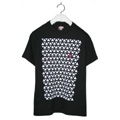 Friendly Fires / Triangle Grid T-shirt Black/Kids-Lサイズ