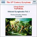 Vanhal: Symphonies, Vol 1