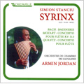 J.S.Bach: Suite No.2 BWV.1067 -Badinerie; J.Quantz: Flute Concerto; Mozart: Flute Concerto No.1 KV.313 (1984-85) / Simion Stanciu Syrinx(pan flute), Armin Jordan(cond), Lausanne Chamber Orchestra