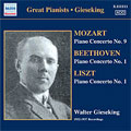 WALTER GIESEKING CONCERTO RECORDINGS VOL.2:MOZART/BEETHOVEN/LISZT:HANS ROSBAUD(cond)/BERLIN STATE OPERA ORCHESTRA/ETC