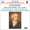 Schubert:Deutsche Schubert-Lied-Edition Vol.19/Poets Of Sensibility, Vols. 1 And 2/Songs Based On Poems Of Friedrich Gottlieb Klopstock/Songs Based On Poems Of Friedrich Von Matthisson:Thomas Bauer Schubert:Deutsche Schubert-Lied-Edition Vol.19/Poets Of Sensibility, Vols. 1 And 2/Songs Based On Poems Of Friedrich Gottlieb Klopstock/Songs Based On Poems Of Friedrich Von Matthisson:Thomas Bauer