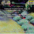 Barber: Violin Concerto Op.14, Piano Concerto Op.38, Souvenirs Op.28 / Yoel Levi(cond), Atlanta SO, etc