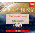 独6discs LP アルド・チッコリーニ サティ ピアノ曲全集 1C1515208186 HMV /01560 アルド・チッコリーニ/Debussy: Complete Piano Works; Satie