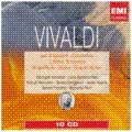 Vivaldi : 4 Violin Concertos Op.8 No.1-No.4 "Four Seasons", Concertos, L'estro Armonico, Magnificat, etc / Louis Auriacombe(cond), Toulouse Chamber Orchestra, etc