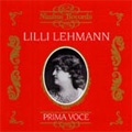 Prima Voce - Lilli Lehmann 