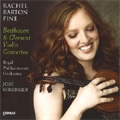 ۥ֥ꥨ/Beethoven Violin Concerto Clement Violin Concerto (2007) / Rachel Barton Pine(vn), Jose Serebrier(cond), Royal Philharmonic Orchesetra[CDR90000106]