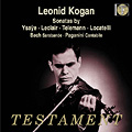 Violin Sonatas by Ysaye, Leclair, Telemann, Locatelli, J.S.Bach, Paganini / Leonid Kogan, Elizaveta Gilels, Andrei Mytnik