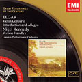 ELGAR:VIOLIN CONCERTO/INTRODUCTION AND ALLEGRO:NIGEL KENNEDY(vn)/VERNON HANDLEY(cond)/LPO ELGAR:VIOLIN CONCERTO/INTRODUCTION AND ALLEGRO:NIGEL KENNEDY(vn)/VERNON HANDLEY(cond)/LPO