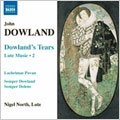 DOWLAND:COMPLETE LUTE MUSIC VOL.2:LACHRIMAE PAVAN/GALLIARD TO LACHRIMAE/ETC:NIGEL NORTH(lute)