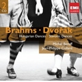 Brahms: Hungarian Dances, Liebeslieder Op.52; Dvorak: Slavonic Dances Op.46, Op.72, etc / Michel Beroff(p), Jean-Philippe Collard(p)