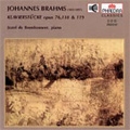 ヨーゼフ・デ・ベーンハウアー/Brahms：Klavierstucke -Piano Pieces Op.76/6 Piano Pieces Op.118/4 Piano Pieces Op.119 (2000)：Jozef De Beenhouwer(p)[DDD292012]