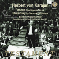 إ٥ȡե󡦥/Stravinsky Le Sacre du Printemps Mozart Divertimento No.15, K.287 / Herbert von Karajan, Berlin Philharmonic Orchestra[JSBT8453]