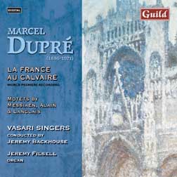 Dupre: La France au Calvaire; Messiaen, et al / Backhouse Dupre: La France au Calvaire; Messiaen, et al / Backhouse