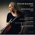Barber: Cello Sonata Op.6; Grieg: Cello Sonata Op.36; Martinu: Variations on a Slovakian Theme (3/19-21/2007) / Kristine Blaumane(vc), Jacob Katsnelson(p) Barber: Cello Sonata Op.6; Grieg: Cello Sonata Op.36; Martinu: Variations on a Slovakian Theme (3/19-21/2007) / Kristine Blaumane(vc), Jacob Katsnelson(p)