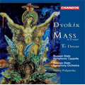 Dvorak: Mass in D major Op.86 B.175, Te Deum Op.103 B.176 (2/14, 3/23/1995) (+2009 Catalogue/LTD) / Valery Polyansky(cond), Russian State SO & Symphonic Cappella, Marina Mescheriakova(S), etc＜限定盤＞