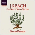 J.S.BACH:6 SOLO CELLO SUITES:DAVID KENEDY(vc)