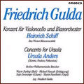 F.GULDA:CONCERTO FOR CELLO & BRASS ORCHESTRA/CONCERTO FOR URSULA:H.SCHIFF(vc)/U.ANDERS(vo/timpani/perc)/F.GULDA(cond)/BERLIN PHILHARMONIC'S STRINGS
