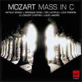 MOZART:MASS K.427/MASONIC FUNERAL MUSIC K.477:LOUIS LANGLEE(cond)/LE CONCERT D'ASTREE/NATALIE DESSAY(S)/VERONIQUE GENS(S)/ETC