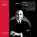 George London - Live Recording 1964: Schubert, J.Ibert, Mussorgsky / Erik Werba
