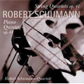 SCHUMANN:STRING QUARTET OP.41/PIANO QUINTET OP.44:ROBERT SCHUMANN QUARTET/ETC SCHUMANN:STRING QUARTET OP.41/PIANO QUINTET OP.44:ROBERT SCHUMANN QUARTET/ETC